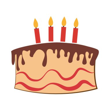 lezzetli pasta tatlı simgesi