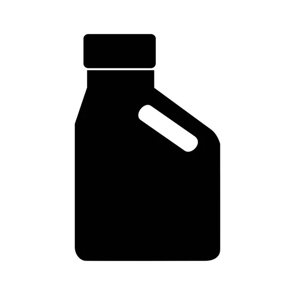 Brandstof gallon geïsoleerde pictogram — Stockvector