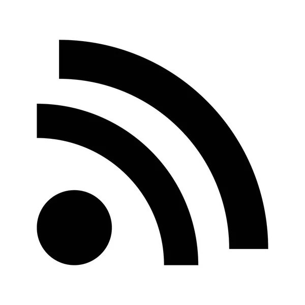 Señal wifi icono aislado — Archivo Imágenes Vectoriales
