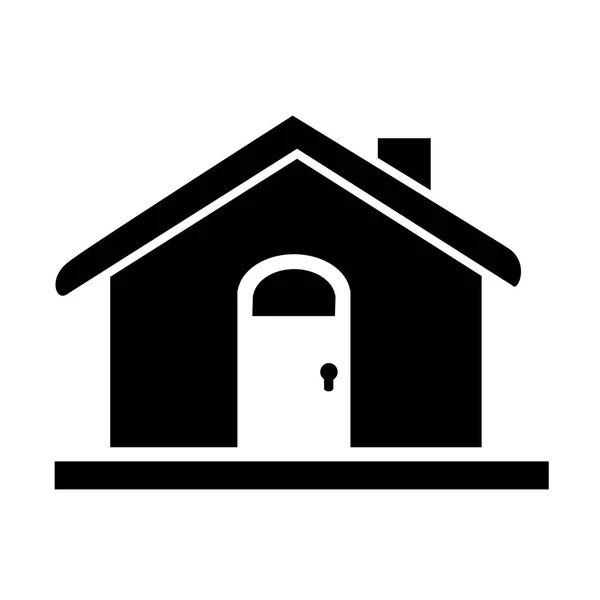 Ikona realitního domu — Stockový vektor