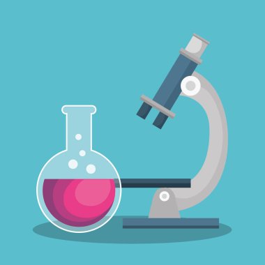 Eğitim donanımları düz simgeler