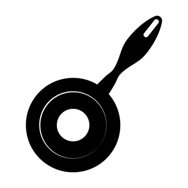 Pan mutfak izole simgesi