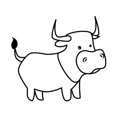 inek hayvan çiftliği simgesi