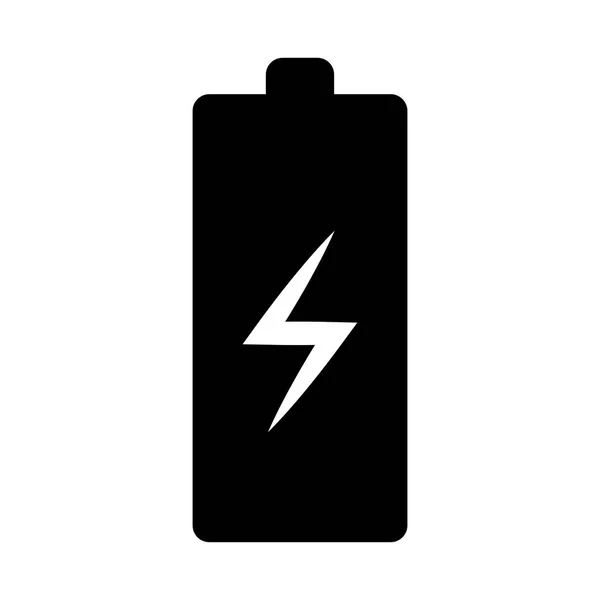 Icona isolata livello batteria — Vettoriale Stock