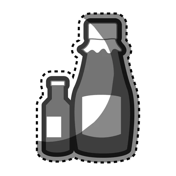 Botella de aceite de cacahuete — Vector de stock