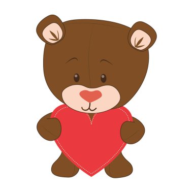 sevimli ayı teddy simgesi