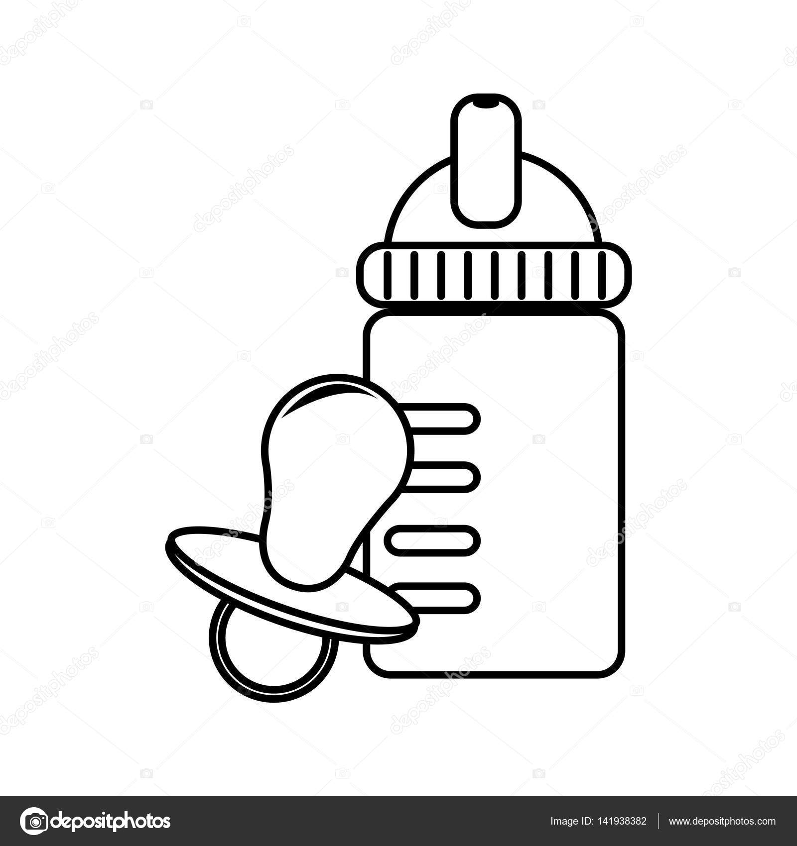 すべての動物の画像 ラブリー哺乳瓶 イラスト 白黒 すべての動物の画像 ラブリー哺乳瓶 イラスト 白黒