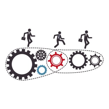 mekanizma ile dişli çarkları ve Çift erkekler