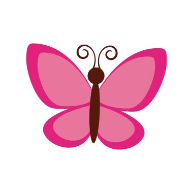 pembe kelebek simgesi