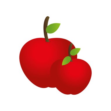 renkli küme toplama elma meyve