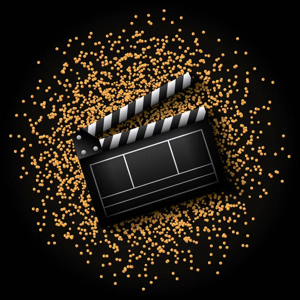 Cinéma et design de film — Image vectorielle