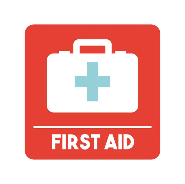 First aid design — Stock Vector