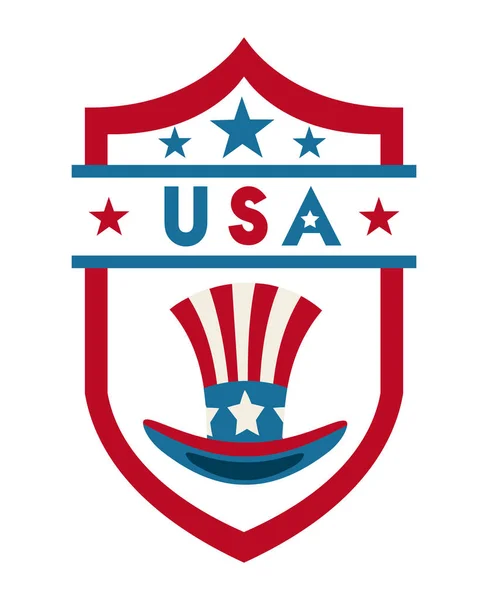 Estados Unidos da América design — Vetor de Stock