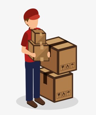 hızlı teslimat servisi simgesini