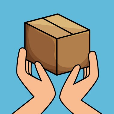 hızlı teslimat servisi simgesini