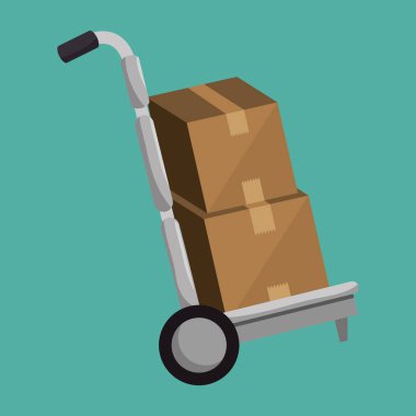 hızlı teslimat servisi simgesini