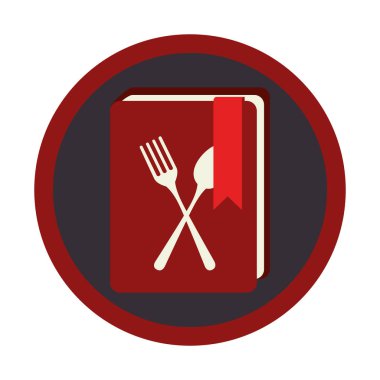 dairesel kontur yol işareti Restoran