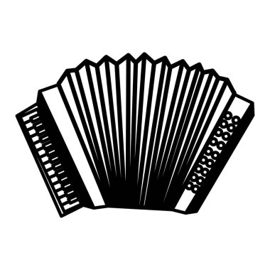 accordion instrument musical icon clipart