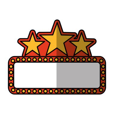 sinema ışıklar etiket simgesi