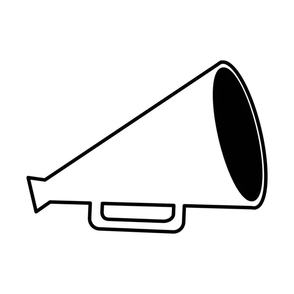 Director cinema megaphone icon — Stock Vector