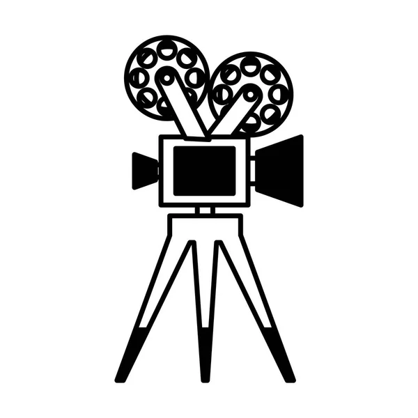 Videokamera-Filmikone — Stockvektor