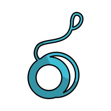 yoyo oyuncak izole simgesi