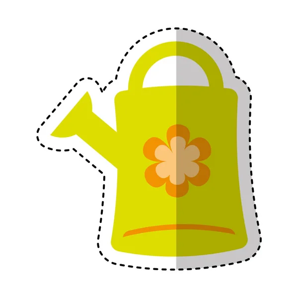 Cute sprinkler garden icon — Stock Vector