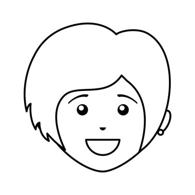 genç kadın avatar karakter