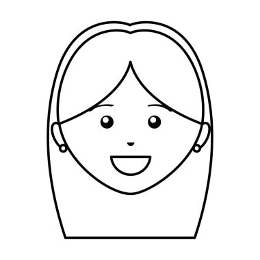 genç kadın avatar karakter