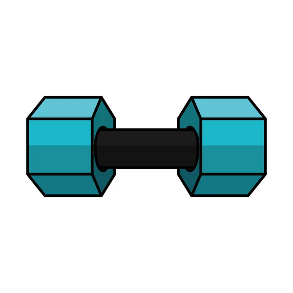 Ikone des Gewichthebens — Stockvektor
