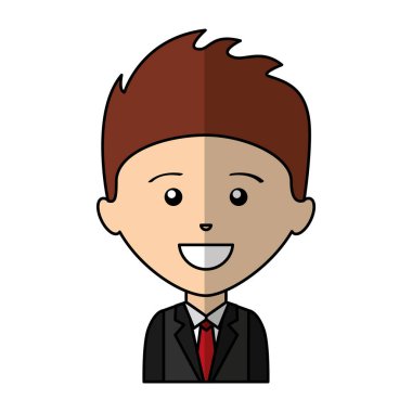 işadamı karakter izole simgesi