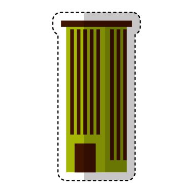 izole siluet simge oluşturma