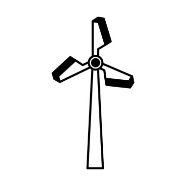 türbin enerji izole simgesi