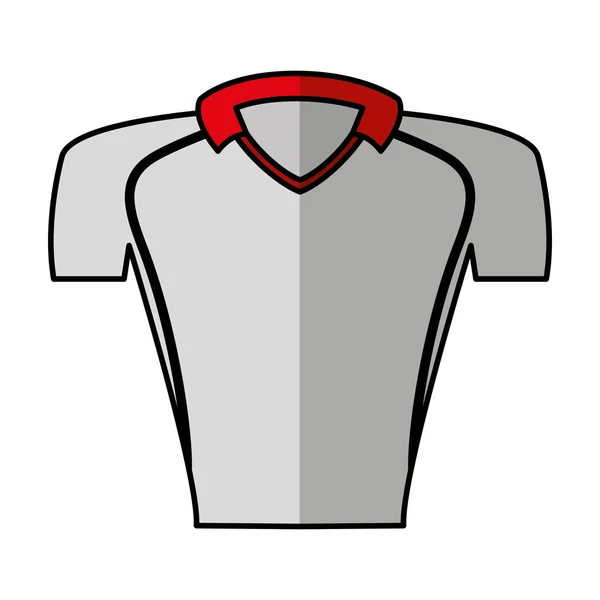 Camisa americana futebol uniforme — Vetor de Stock