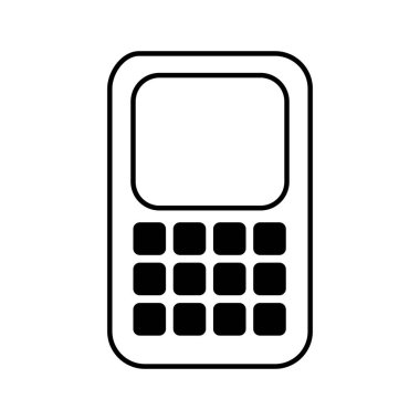 Smartphone teknoloji satırı simgesi