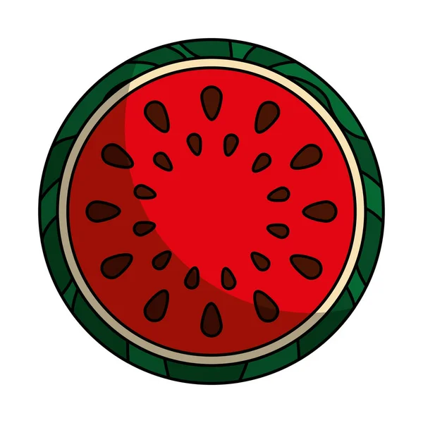 Иконка свежих фруктов — стоковый вектор