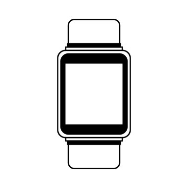 smartwatch Gadget'ı izole simgesi