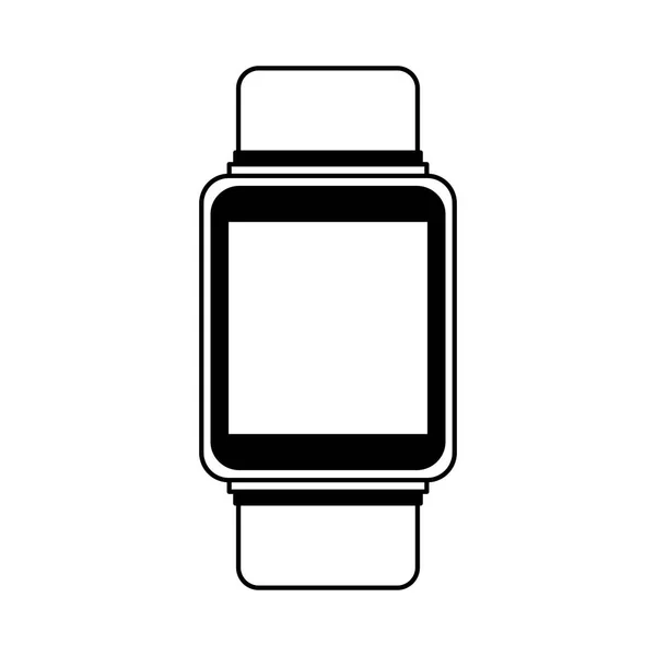 Izolované ikonu SmartWatch miniaplikace — Stockový vektor