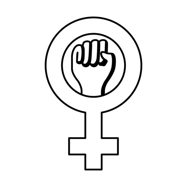 female symbol isolated icon