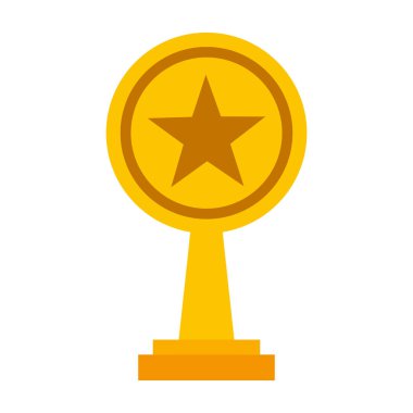 Kupa Ödülü izole simgesi