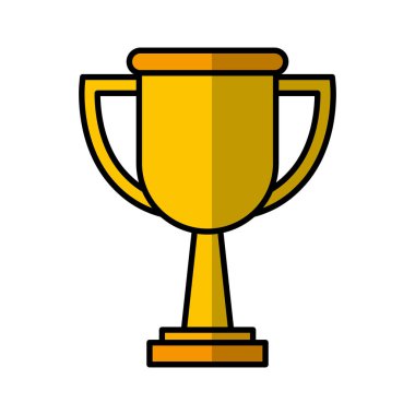 Kupa Ödülü izole simgesi