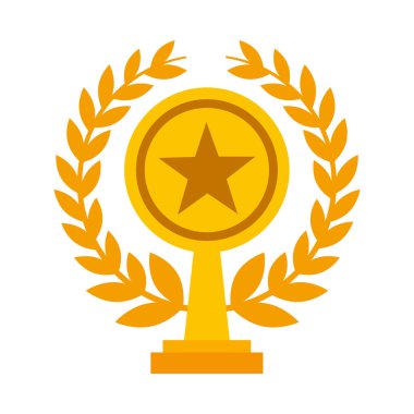 Kupa Ödülü izole simgesi