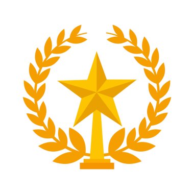 Kupa Ödülü izole simgesi