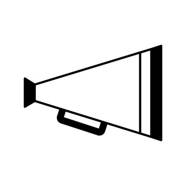 Yönetmen sinema megafon simgesi