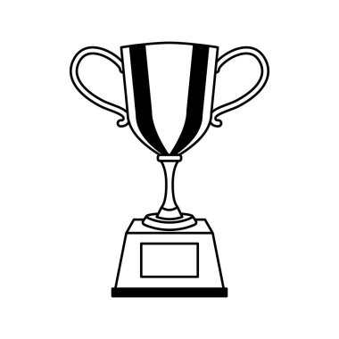 Kupa Ödülü izole simgesi