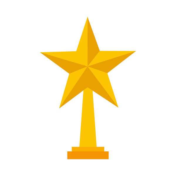 trophy award isolated icon