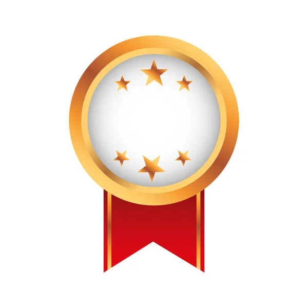 Medal price award icon — Stock Vector