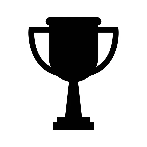 Trofeo premio icono aislado — Vector de stock