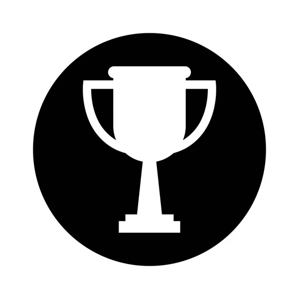 Трофей нагорода ізольована ікона — стоковий вектор