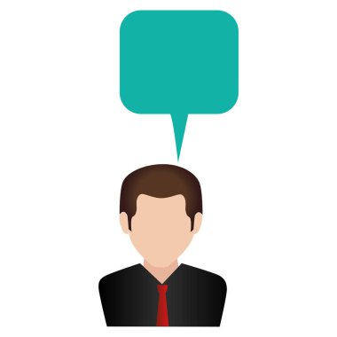 işadamı karakter avatar simge